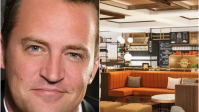 Matthew Perry ganha homenagem na inauguração de cafeteria inspirada em “Friends”