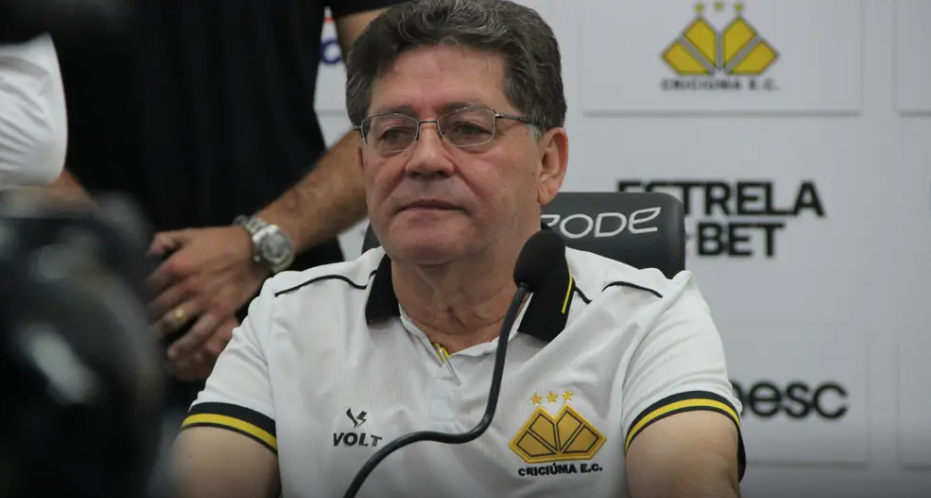 Vilmar Guedes, presidente do Criciúma