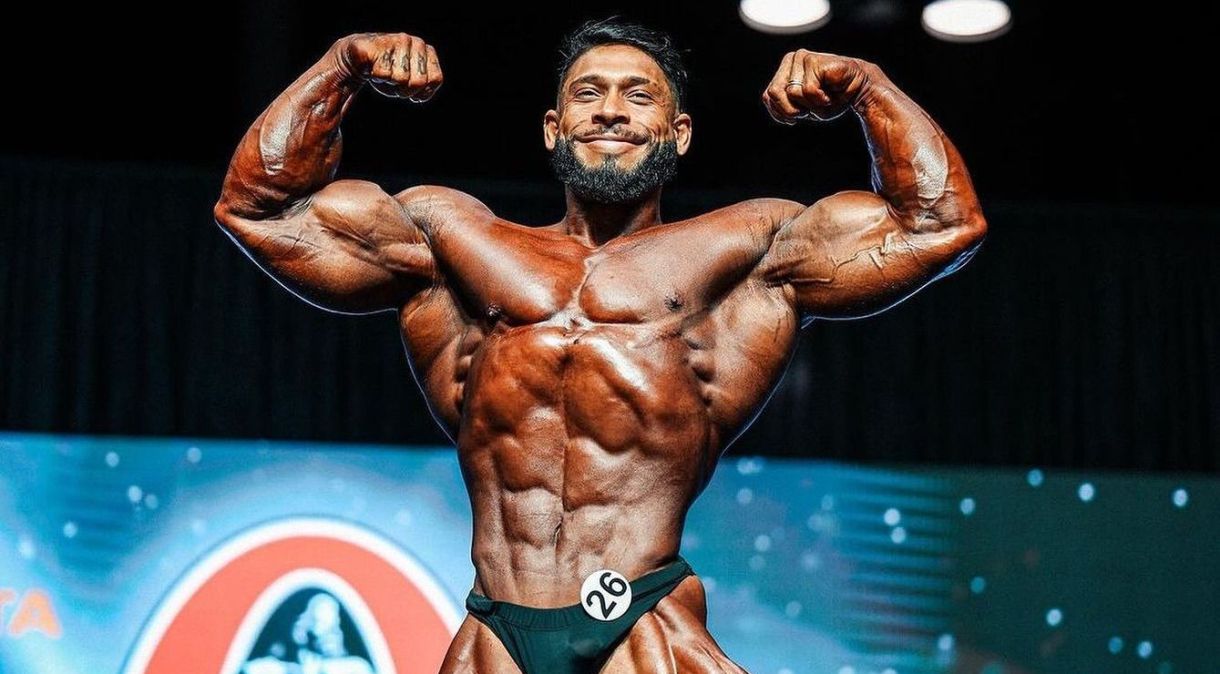 Ramon Dino foi 2º colocado do Mr. Olympia 2023