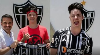 Criador de conteúdo brasileiro mais visto do YouTube, Enaldinho gravou com ídolos do seu time do coração, o Atlético-MG