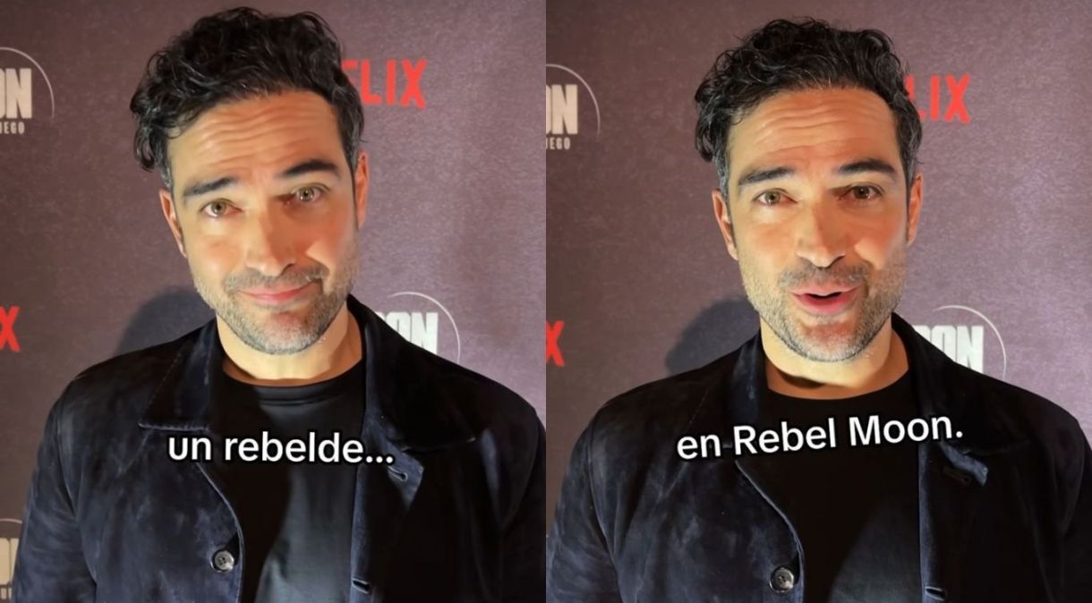 Alfonso Herreira está promovendo seu novo filme "Rebel Moon"