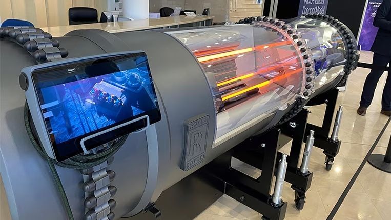 Reator nuclear da Rolls-Royce deve ficar pronto para ir à Lua até 2030