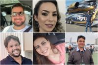 Queda de avião em MG: saiba quem eram as 7 pessoas que morreram no acidente