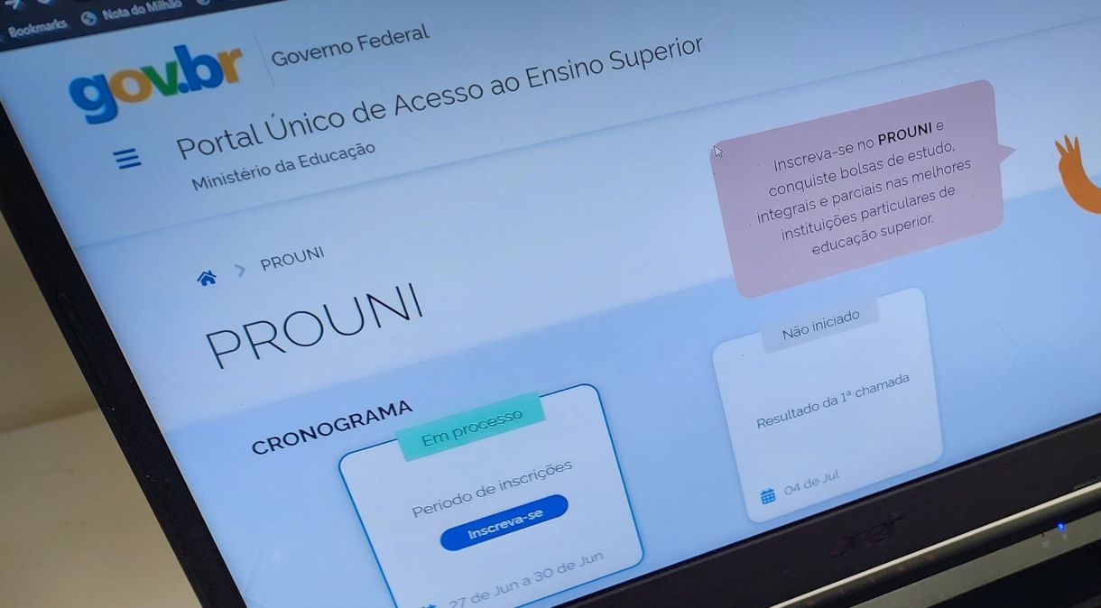 Prouni oferece bolsas para estudantes de baixa renda