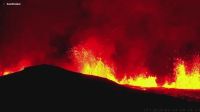 Vulcão entra em erupção no sudoeste da Islândia