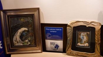 As pinturas “Tête”, de Picasso, e "L’homme en prière”, de Chagall, foram roubadas de um colecionador de arte de Tel Aviv