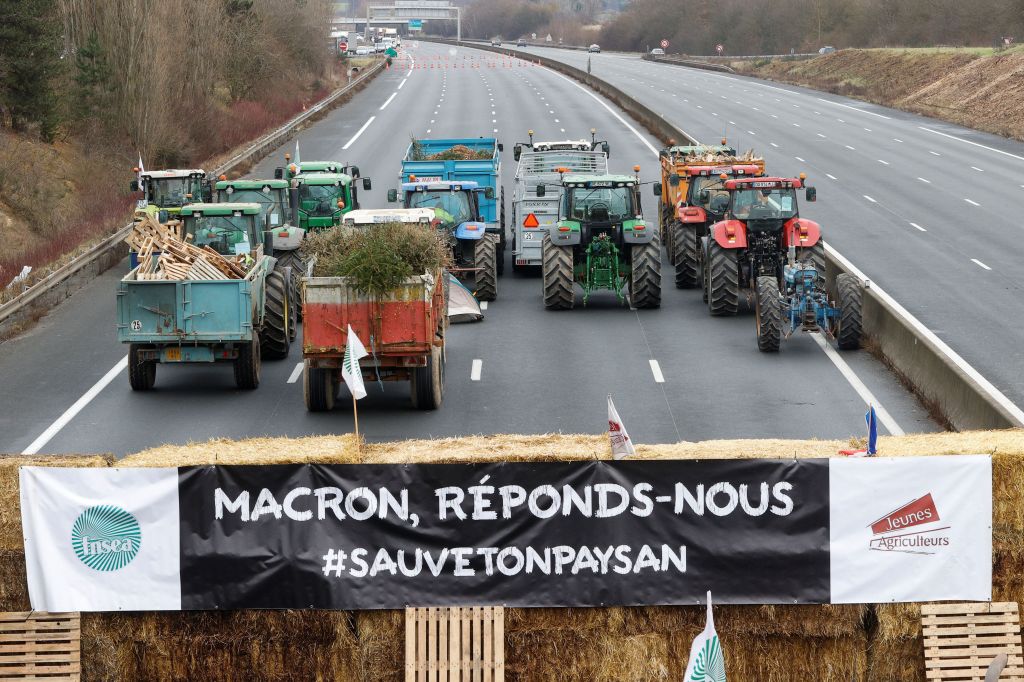 Protestos de agricultores na França