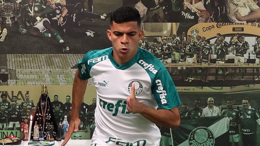 Bruno Rodrigues chegou ao Palmeiras para reforçar a equipe em 2024