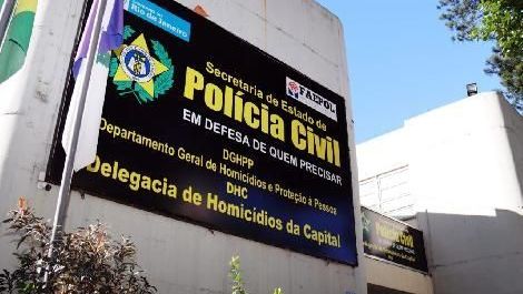 Delegacia de Homicídios da Capital, no Rio de Janeiro