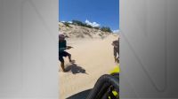 Vídeo: turistas sofrem tentativa de assalto em dunas no Ceará