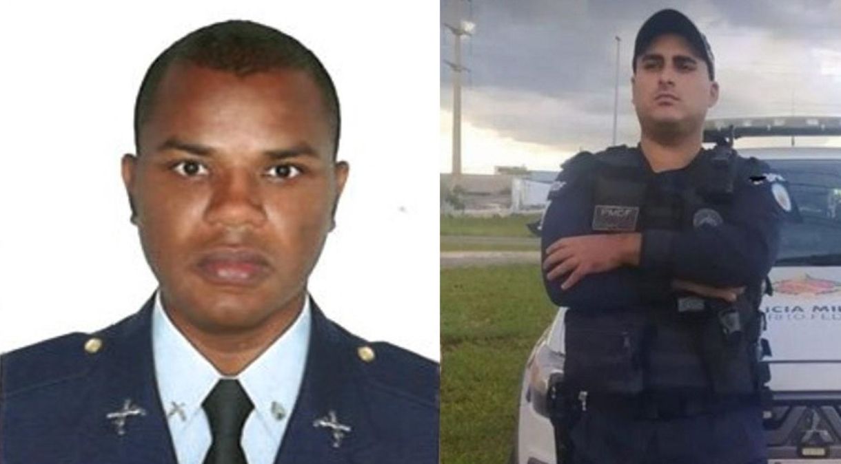 Sargento Paulo Pereira (à esq.) matou seu colega, o soldado Yago Monteiro (à dir.)