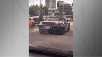 Policial que dirigia um Porsche é assaltado e atira em bandido no Rio; veja