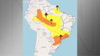 Chuvas devem atingir regiões Norte, Centro-Oeste e Sudeste; Inmet alerta para "perigo"