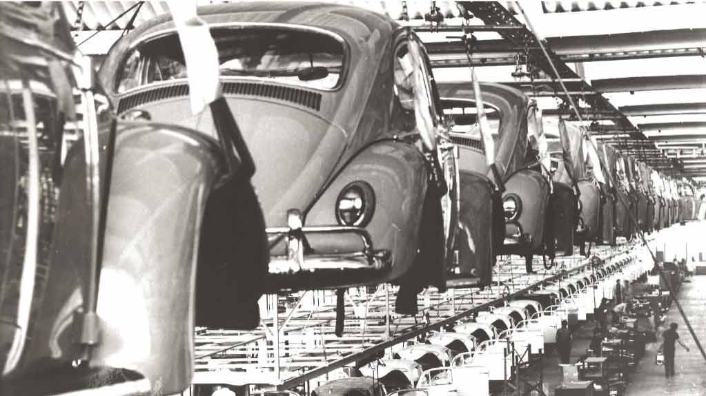ais de oito mil unidades do Fusca produzidas na Anchieta foram emplacadas já em 1959, ano da inauguração