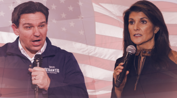 O governador da Flórida, Ron DeSantis, e a ex-governadora da Carolina do Sul, Nikki Haley disputam voto a voto o segundo lugar nas pesquisas para a indicação do Partido Republicano para as eleições presidenciais dos EUA