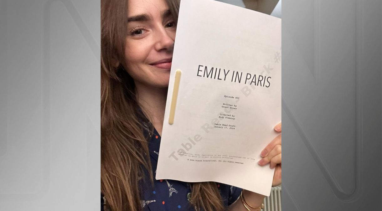 Gravações dos novos episódios de "Emily em Paris" começaram nesta sexta-feira (19)