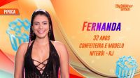 Fernanda é mais uma Pipoca e 16ª confirmada no BBB24