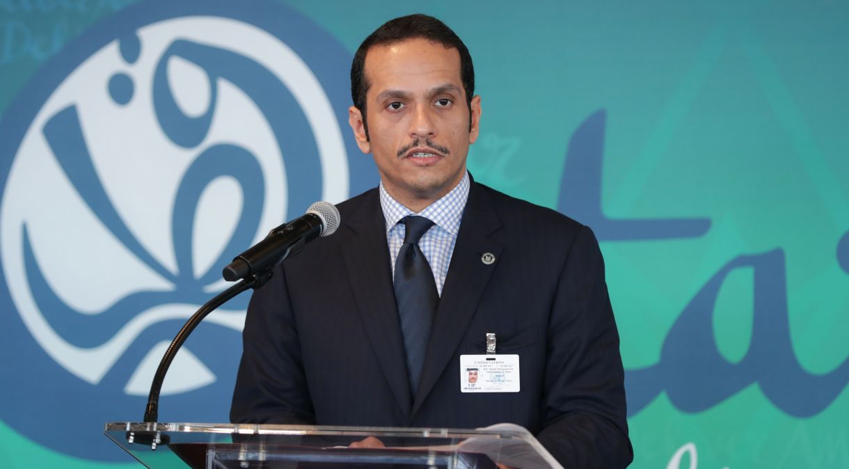 Mohammed bin Abdulrahman bin Jassim Al-Thani, primeiro-ministro do Catar