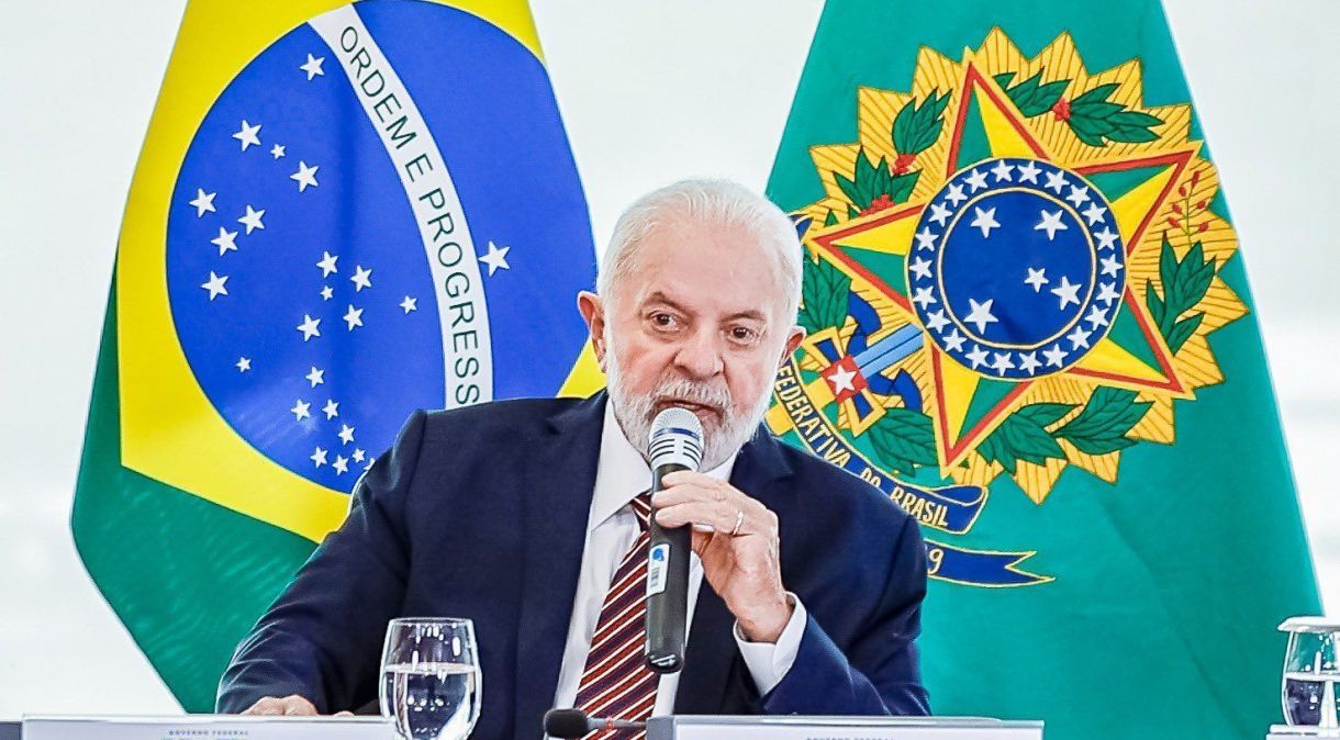 Presidente Luiz Inácio Lula da Silva durante reunião para tratar da questão Yanomami