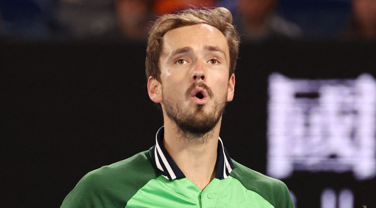 Daniil Medvedev é um dos finalistas do Australian Open