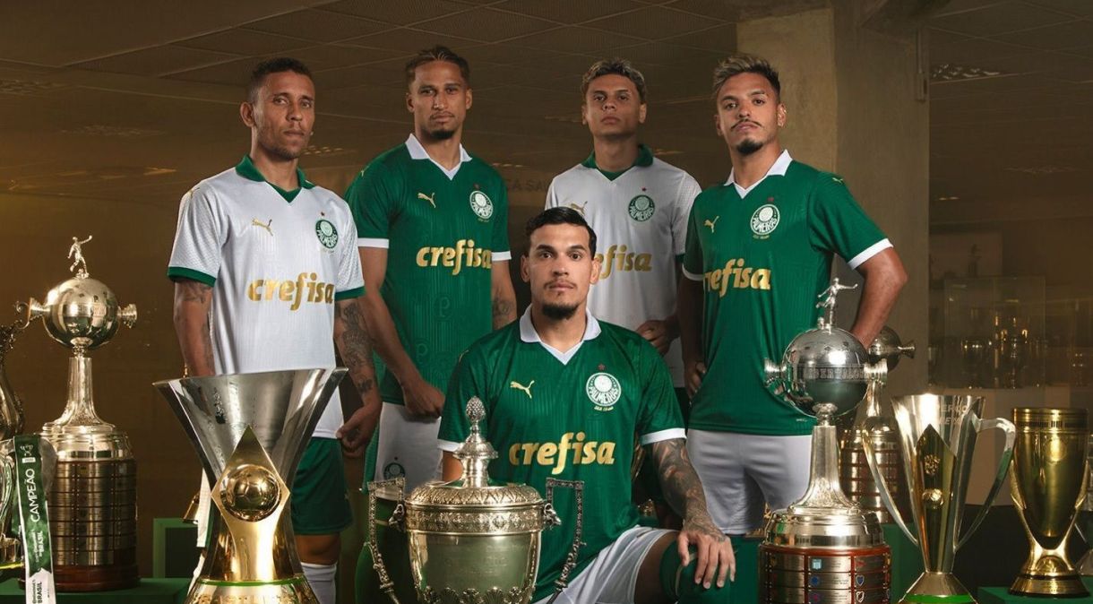 Palmeiras divulga novos uniformes