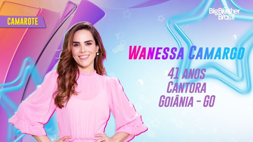 Cantora Wanessa Camargo, de 41 anos, é última pessoa do Camarote confirmada no BBB24 nesta sexta-feira (5); outros serão anunciados no domingo