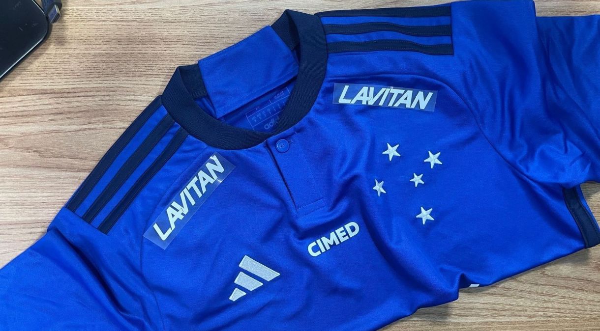 Camisa do Cruzeiro para a final da Copa São Paulo