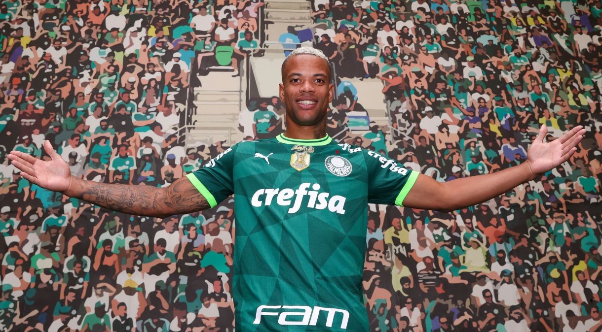 Palmeiras anunciou a contratação de Caio Paulista