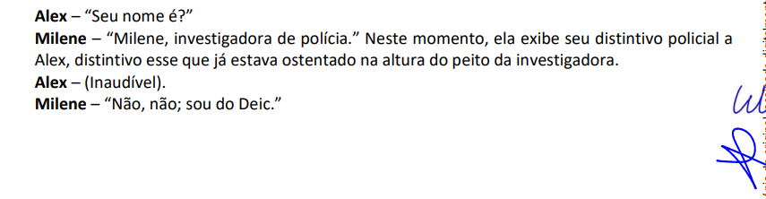 policial vai à casa de empresário