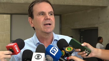 Prefeito carioca falou sobre a prática do crime organizado durante evento na manhã desta quarta-feira (10)