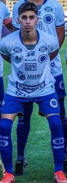 Jogador Felipe Prior, do Cruzeiro de Arapiraca