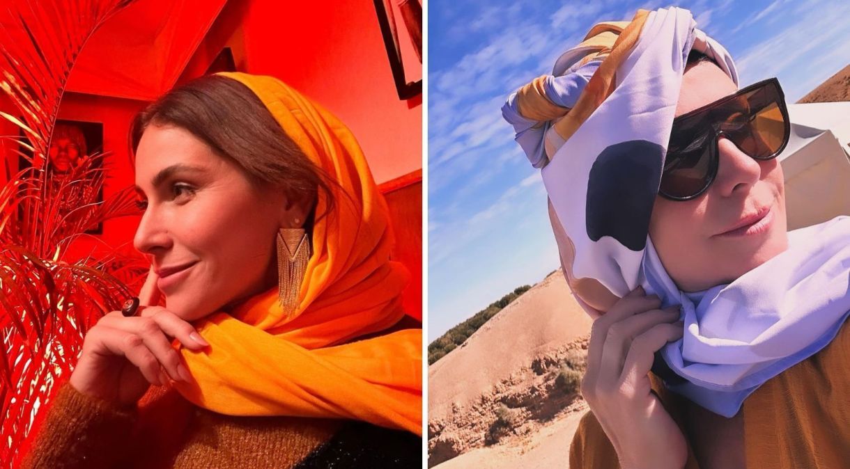 Giovanna Antonelli aproveita viagem para Marrocos