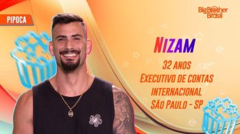 Aos 32 anos, o participante fará parte do grupo Pipoca na próxima edição do reality show 