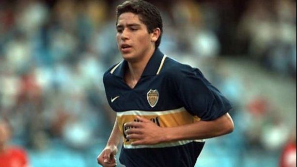 Riquelme estreou pelo Boca Juniors no Apertura 96