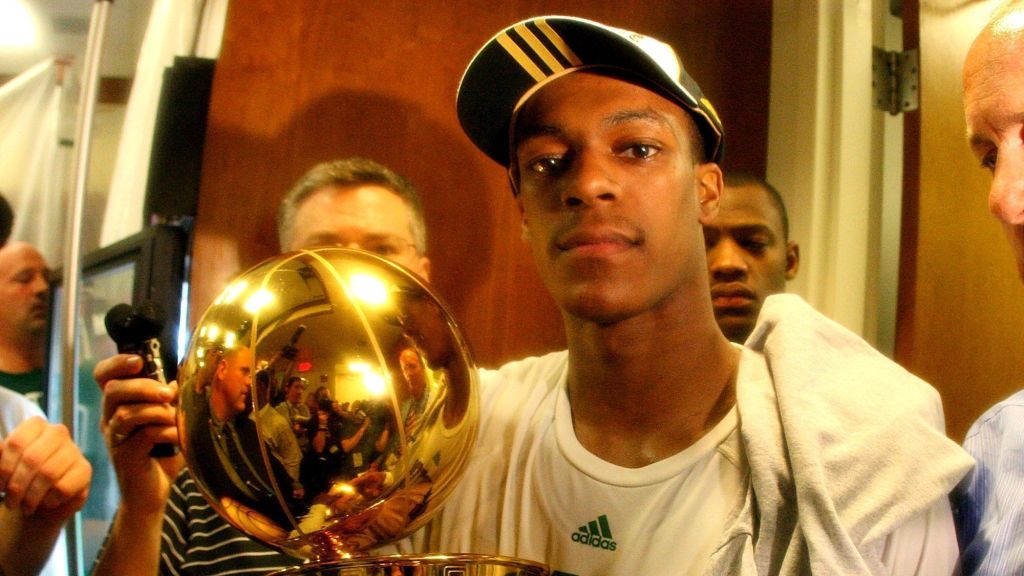 Rajon Rondo foi campeão da NBA da temporada 2007/08 com o Boston Celtics 