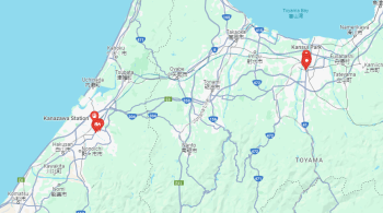 Composições ficaram presas entre as cidades japonesas centrais de Toyama e Kanazawa após o tremor de magnitude 7,5