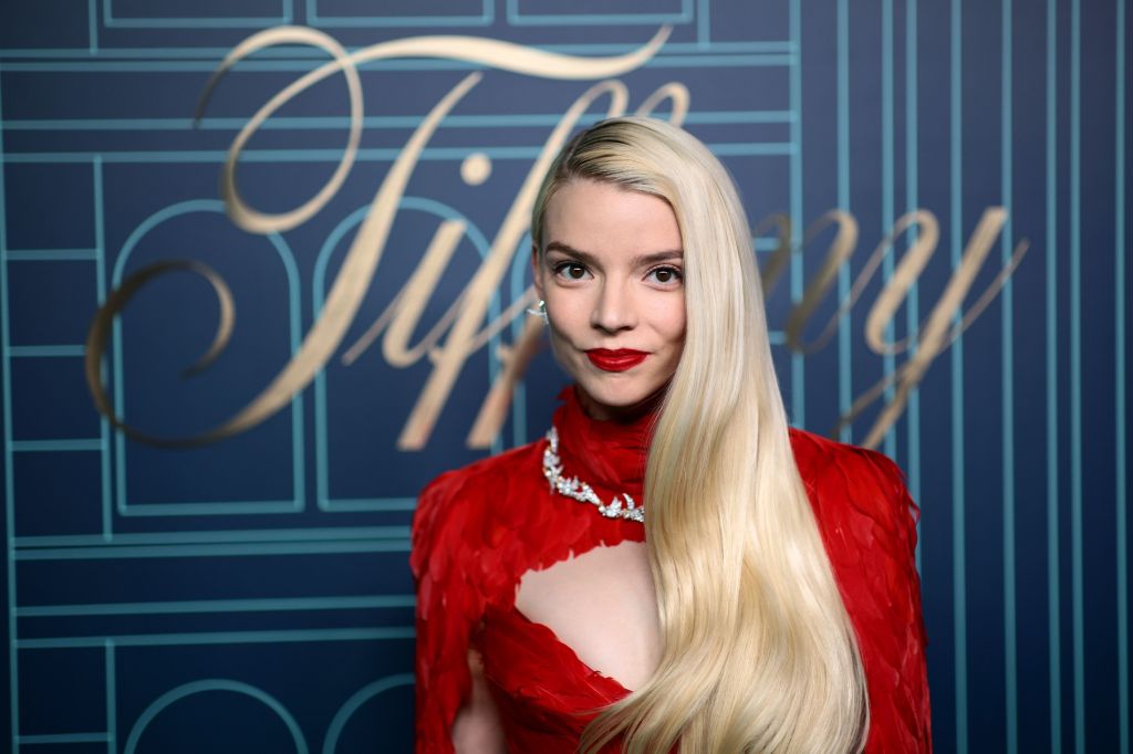 A atriz Anya Taylor-Joy em evento da Tiffany & Co. realizado em Nova York em 2023