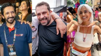 Nunes foi ao sambódromo, Boulos esteve em bloquinhos e Tabata fez ambos