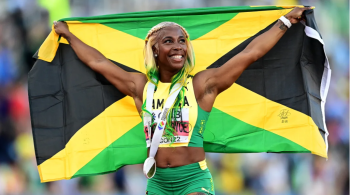 Fraser-Pryce, de 37 anos, disse que está se afastando do esporte para passar mais tempo com a família