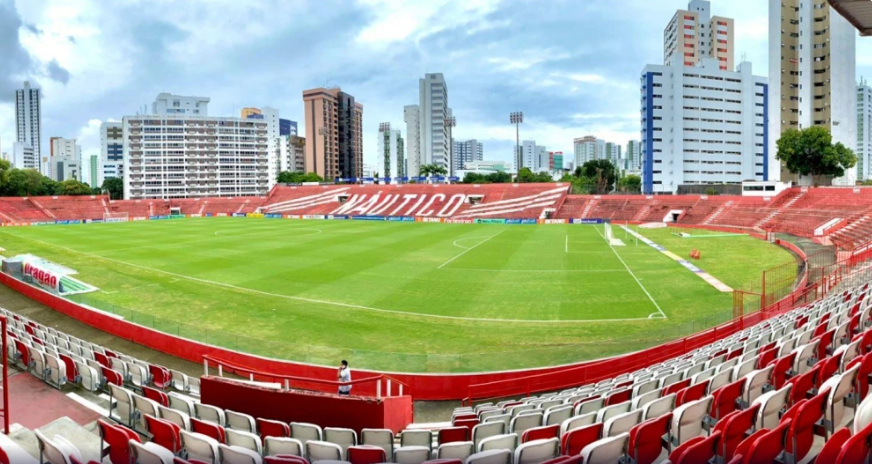 Jogo será disputado no estádio dos Aflitos, no Recife (PE)