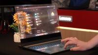 Lenovo apresenta notebook com tela transparente; veja