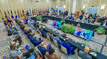 Presidente tratou integração regional em evento de países caribenhos em Georgetown