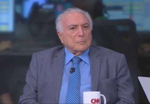 “Posição do MDB será pautada por condições políticas”, diz Temer à CNN