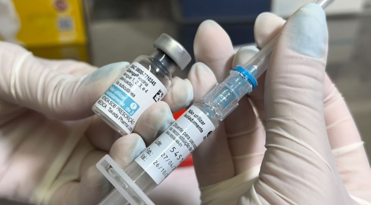 Vacina Qdenga, do laboratório Takeda, contra a dengue
