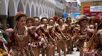 Folia de Oruro deslumbra e surpreende pela sua majestade, variedade de danças, trajes multicoloridos e alegria