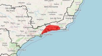 Segundo o Instituto Nacional de Meteorologia (Inmet), as regiões estão em alerta vermelho (grande perigo) para chuvas que podem passar de 100 milímetros ao dia