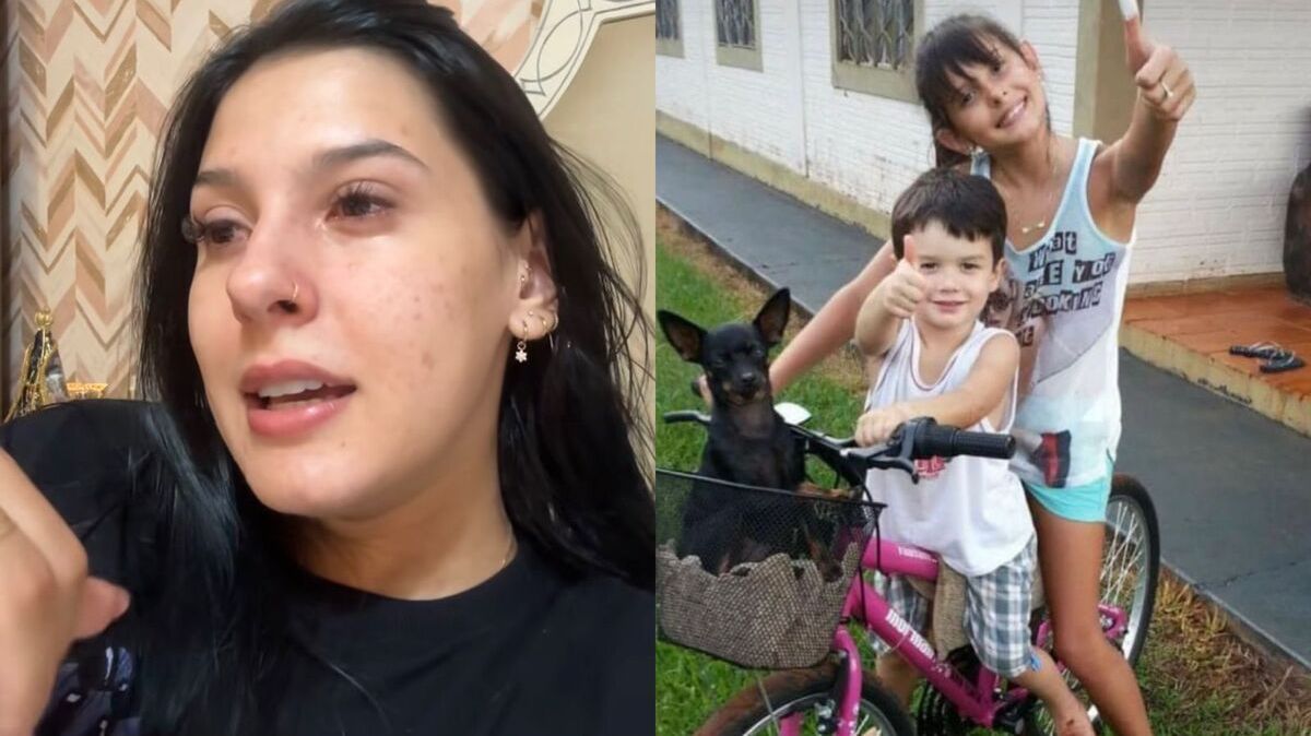 Ana Castela compartilhou uma sequência de fotos para se despedir da cachorrinha de infância