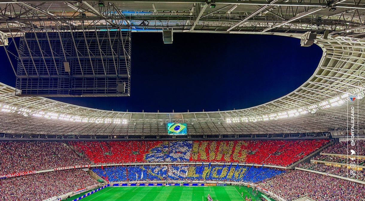 Arena Castelão será palco de Fortaleza x Cruzeiro pelo Brasileirão