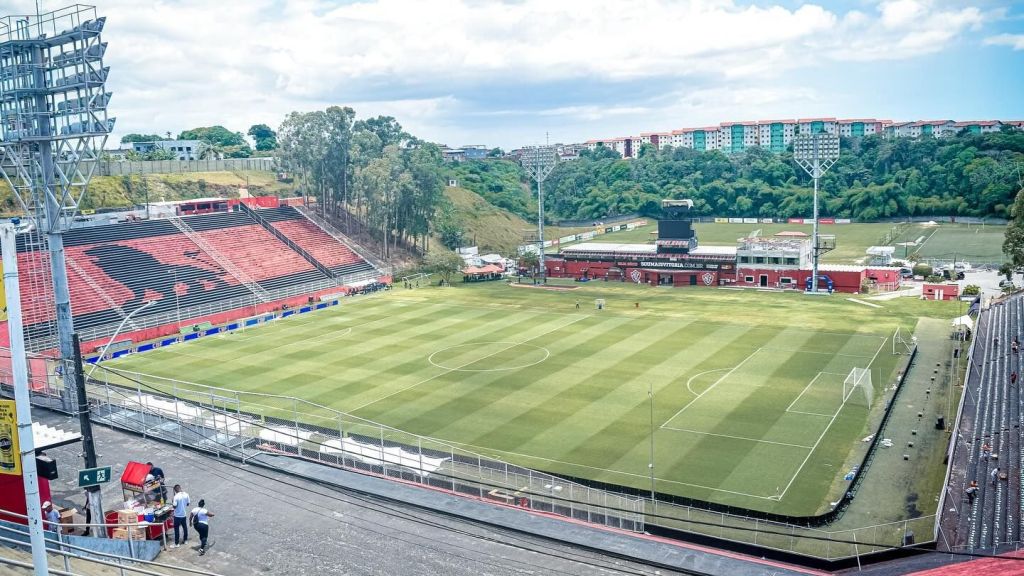 Barradão, estádio do Vitória, em Salvador