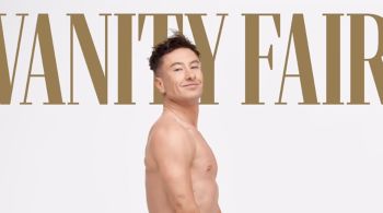 Em promoção de nova edição da revista Vanity Fair, ator apareceu novamente sem roupas - como na última cena do filme
